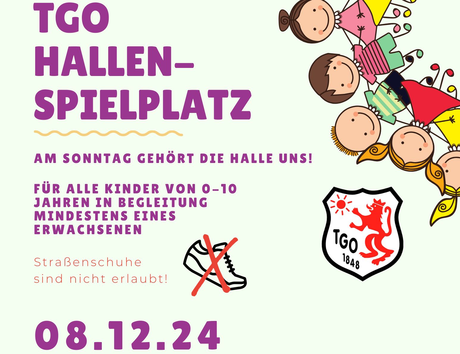 TGO Hallenspielplatz am 8.12.24